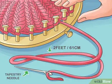 Image titled Knit on a Loom Step 13