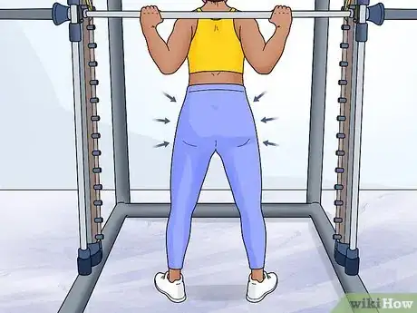 Image titled Do Smith Machine Squats Step 11