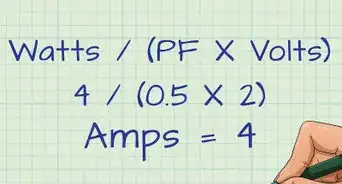 Convert Watts to Amps