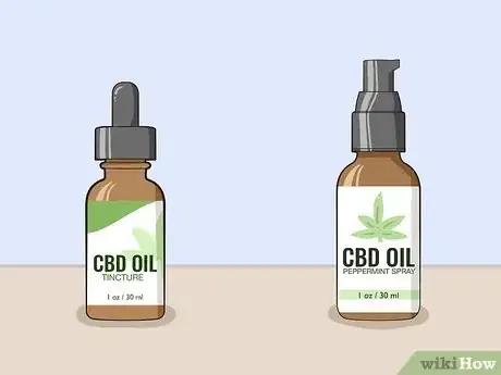 Image titled Take CBD Oil Under Your Tongue Step 1