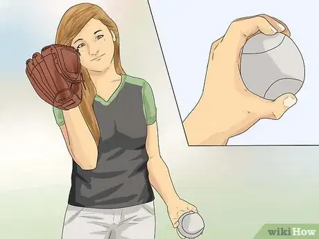 Image titled Throw a Softball Step 1