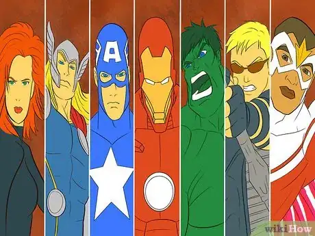 Image titled Draw the Avengers Step 38