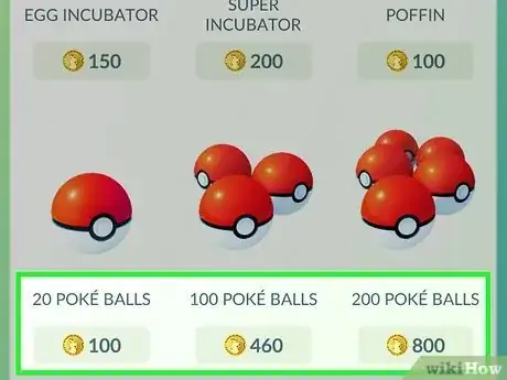 Image titled Get More Pokeballs in Pokemon Go Step 7