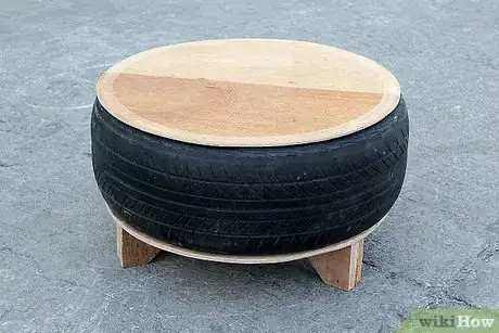 Image titled Make a Living Room Table from an Old Tire Step 5Bullet1