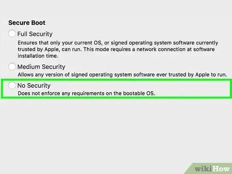 Image titled Turn Off Secure Boot on Mac Step 3