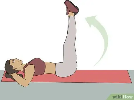 Image titled Do Vertical Leg Crunches Step 3