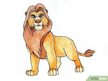 Image titled How to Draw Mufasa Step 9