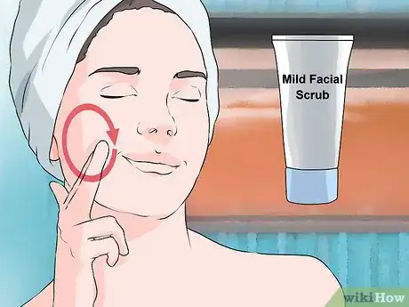 Image titled Exfoliate, Steam and Use Face Masks Step 2