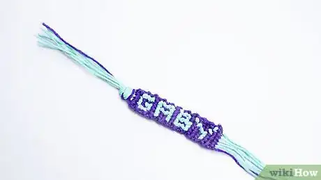 Image titled Make a Bracelet With Your Name on It Step 11