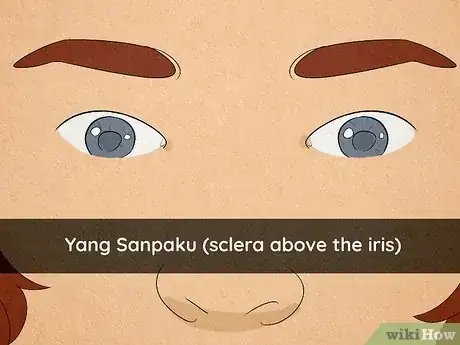 Image titled Sanpaku Eyes Death Step 5