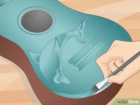 Image titled Paint a Ukulele with Acrylic Paint Step 11