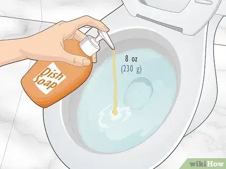 Image titled Unclog a Toilet with Dish Soap Step 4