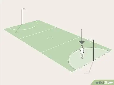 Image titled Shoot Accurately in Netball Step 1