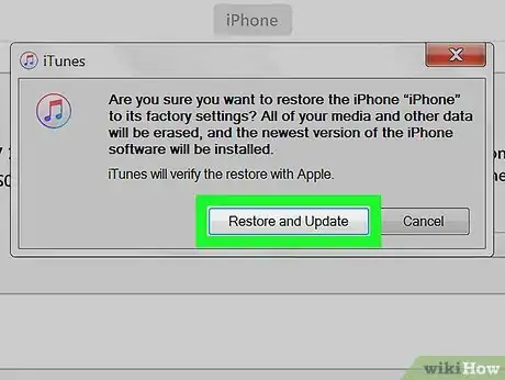 Image titled Restore an iPhone from iTunes on PC or Mac Step 5