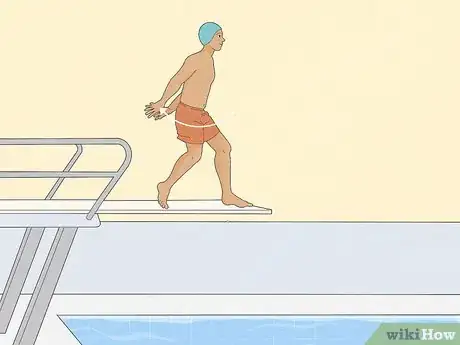 Image titled Do a Swan Dive From the Side of a Swimming Pool Step 4