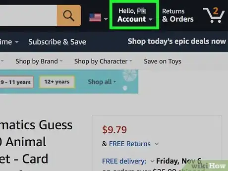 Image titled Share Order Details in Amazon Step 8