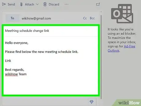 Image titled Put a Link in an Email Step 17