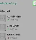 Delete the Call History on Android