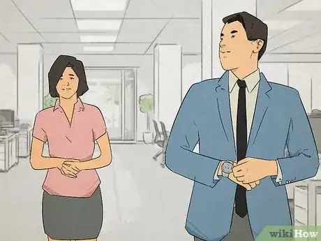 Image titled Signs a Male Coworker Likes You but Is Hiding It Step 20