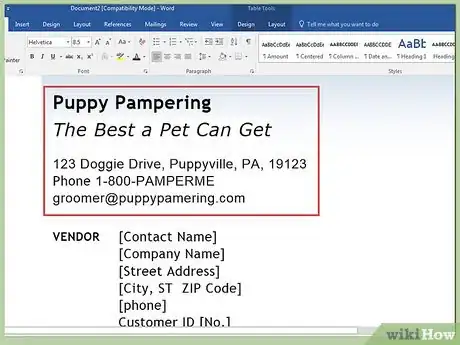 Image titled Write a Purchase Order Step 6