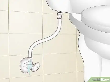 Image titled Fix a Leaky Toilet Supply Line Step 1