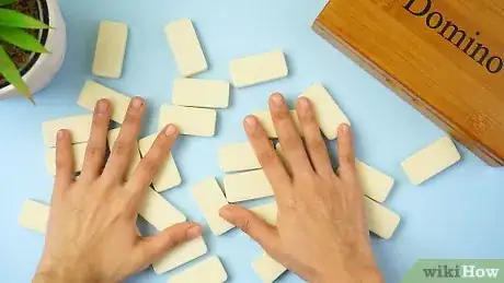 Image titled Play Mexican Train Domino Game Step 1