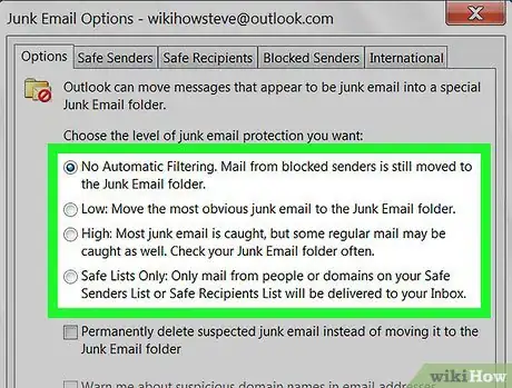 Image titled Stop Junk Mail in Outlook on PC or Mac Step 5