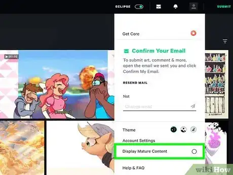 Image titled Bypass the Mature Filter on deviantArt Step 7
