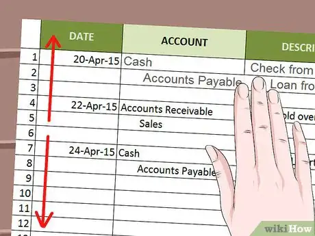 Image titled Write an Accounting Ledger Step 11