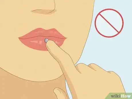 Image titled Take Care of a Lip Piercing Step 12