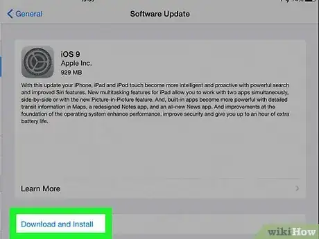 Image titled Update iOS Software on an iPad Step 7