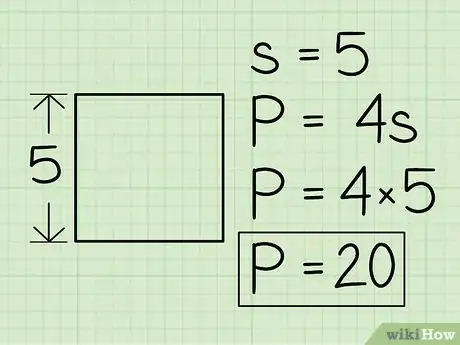 Image titled Calculate the Perimeter of a Square Step 5