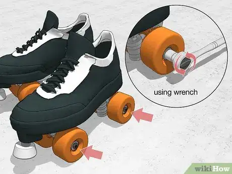 Image titled Clean Quad Skate Wheels Step 1