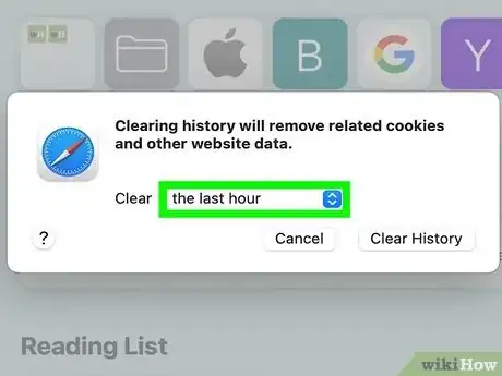 Image titled Clear Safari Search History Step 9