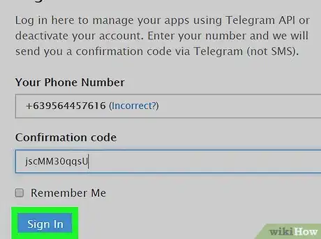 Image titled Delete a Telegram Account on PC or Mac Step 6