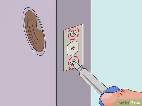 Image titled Change a Deadbolt Lock Step 11