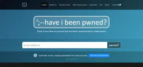 Image titled Have I Been Pwned Home Page.png