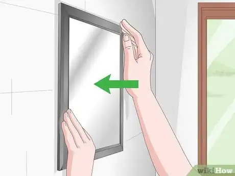 Image titled Hang a Mirror on a Wall Without Nails Step 3