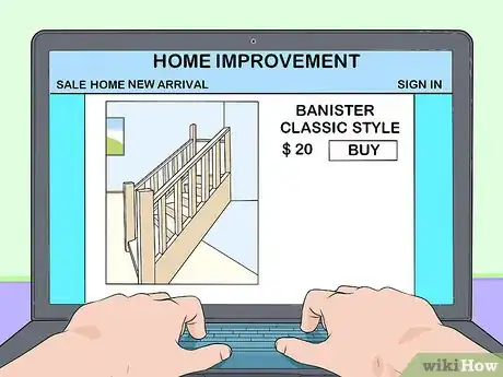 Image titled Install a Banister Step 1