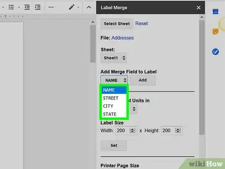 Image titled Print Labels on Google Sheets Step 23