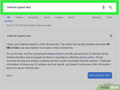 Image titled Check Internet Speed Step 1