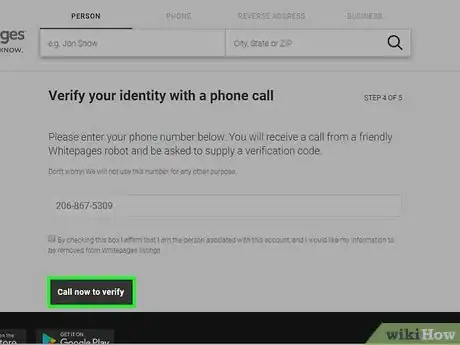 Image titled Remove Your Listing on WhitePages Step 15