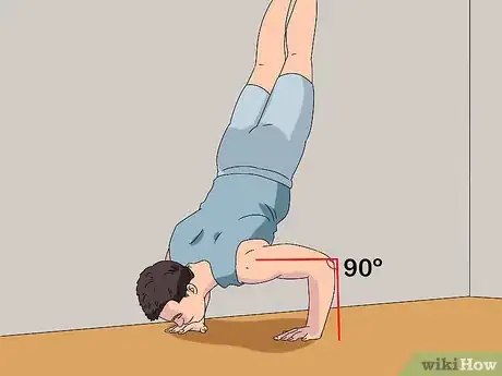 Image titled Work up to a Handstand Push Up Step 8