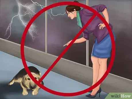 Image titled Stop Your Dog from Being Frightened During a Storm Step 4