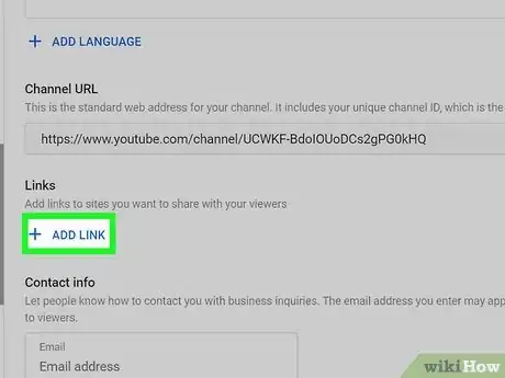 Image titled Add Links on Your YouTube Channel Art Step 6