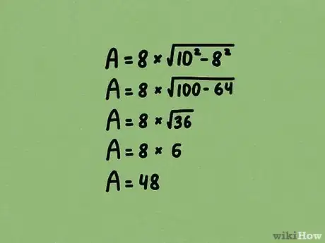 Image titled Find the Area of a Rectangle Using the Diagonal Step 8