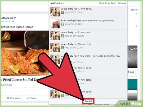 Image titled View Your Facebook Notifications Step 7