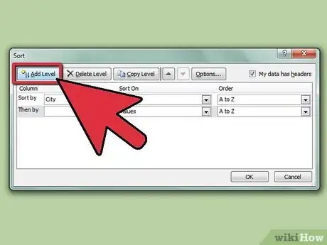 Image titled Sort a List in Microsoft Excel Step 8