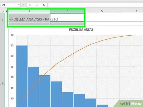 Image titled Create a Pareto Chart in MS Excel 2010 Step 7