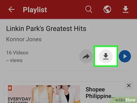 Image titled Download a YouTube Playlist on Android Step 19